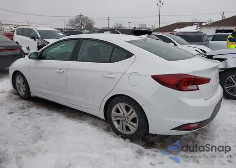 2019 Hyundai Elantra Sel from USA, damaged, VIN 5NPD84LF2KH418079